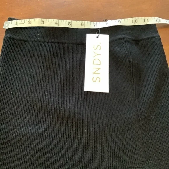 SNDYS ARMOUR Rib Crop Top & Mini Skirt. Size S/M - Picture 14 of 14